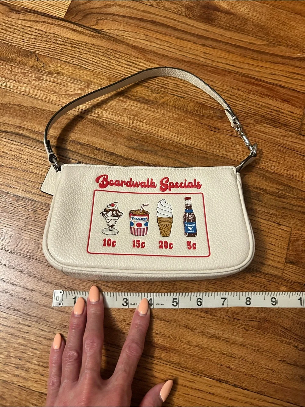 Coach Nolita 19 With Boardwalk Graphic